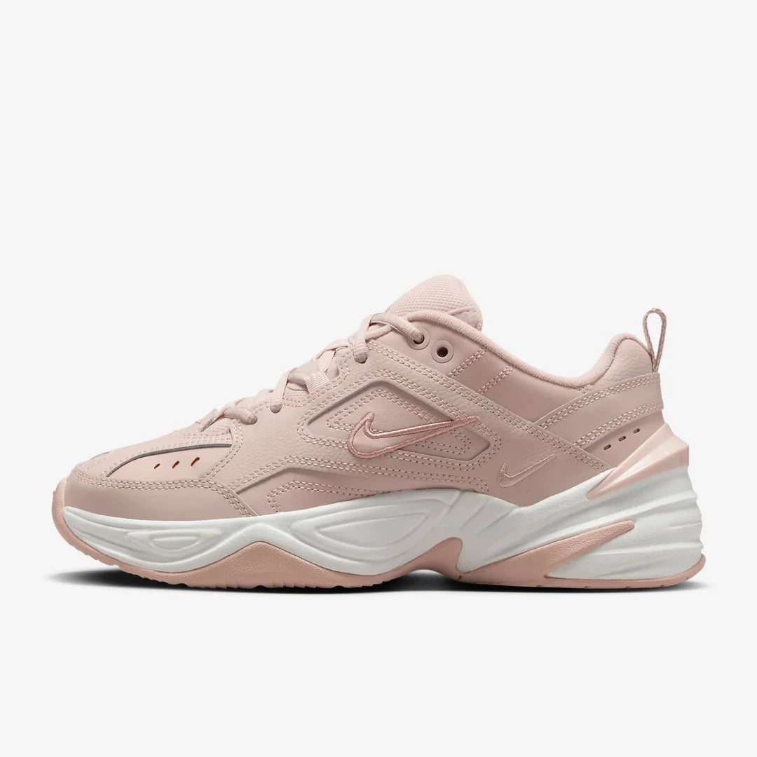 Nike Patchwork Leather Design Lightweight Springy Sneakers for Women M2K Tekno Fashionable Outdoor Casual Shoes Fresh Color Scheme That Makes Legs Look Longer Dad Shoes Women's Must-Have Ao3108-202