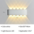 DAMIASMIL Modern IP65 Waterproof Wall Lamp Outdoor LED Wall Lights for Garden Sconce Living Room Background Spotlight Decor