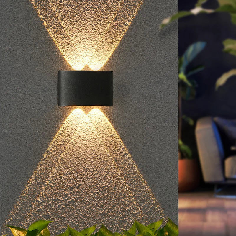 DAMIASMIL Modern IP65 Waterproof Wall Lamp Outdoor LED Wall Lights for Garden Sconce Living Room Background Spotlight Decor