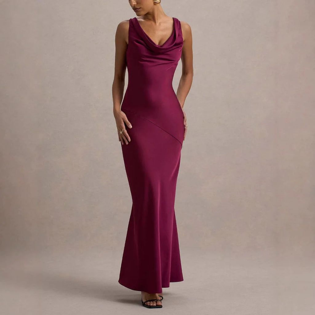 Summer Sling Maxi Dress Women 2025 Fashion Slim Sleeveless Backless Party Long Dresses Elegant Vestidos