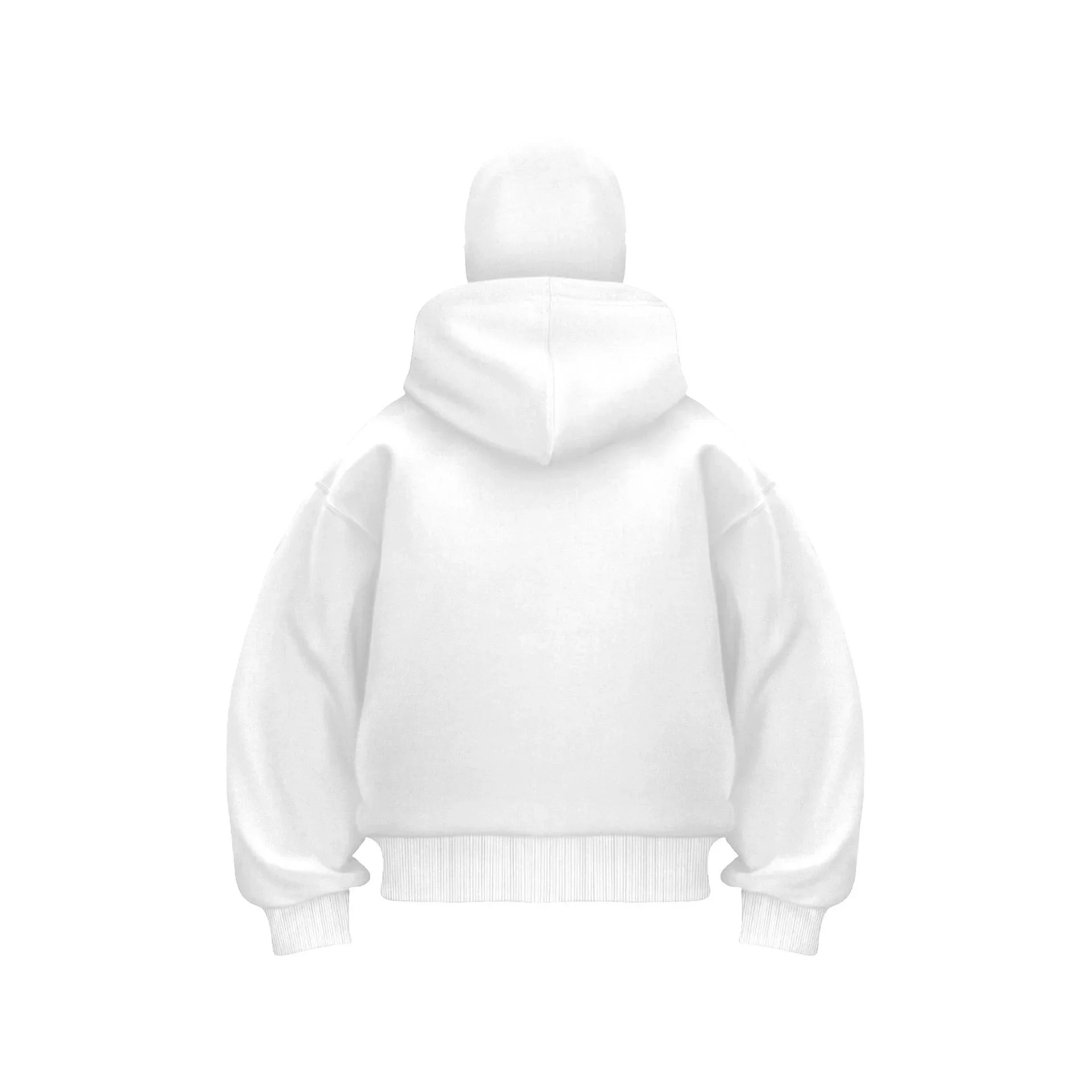 2024 New Men's Double Hat Mask Zipper Jacket Winter Windproof Hooded Sportswear Gothic Style Harajuku Loose Coat Outdoor Hiking