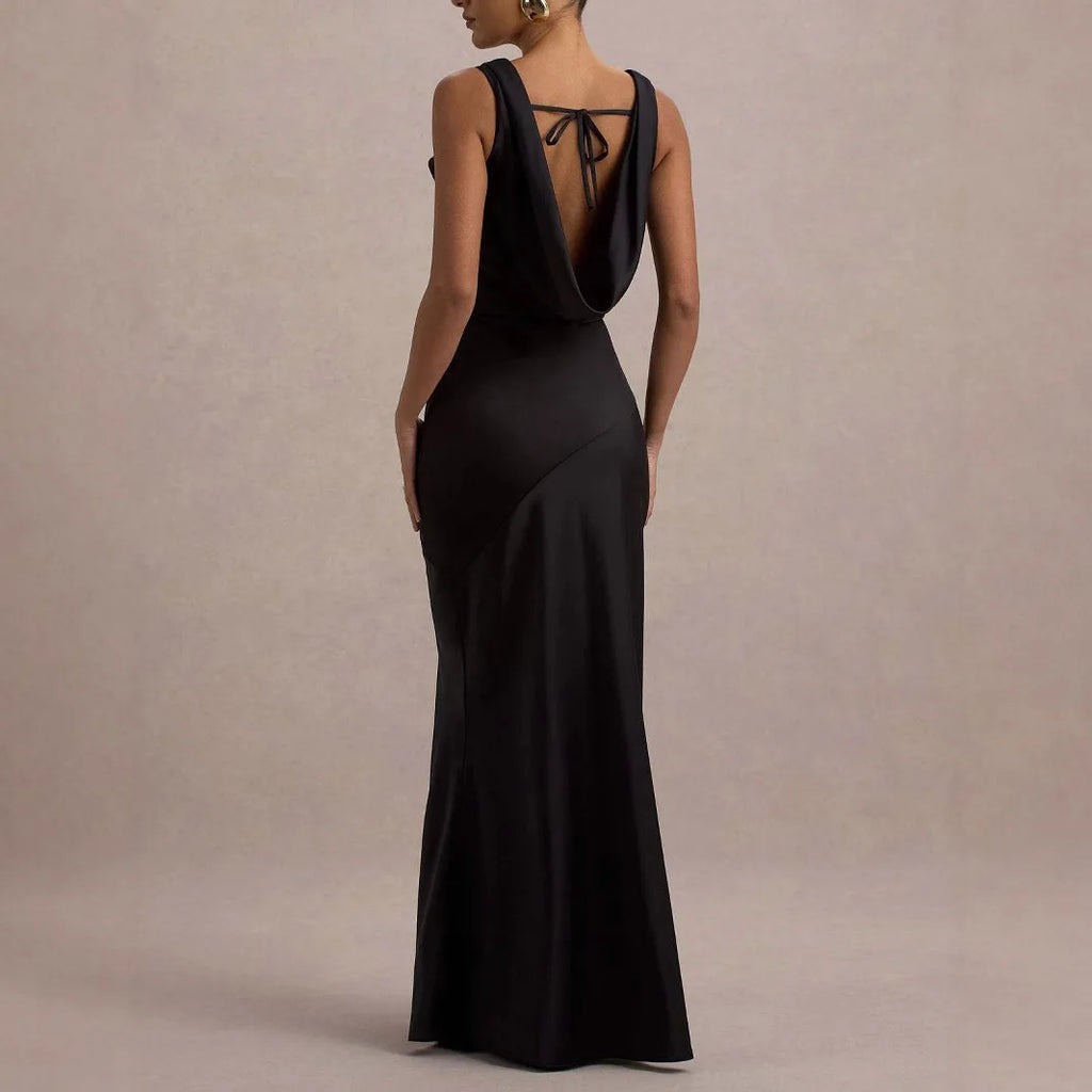 Summer Sling Maxi Dress Women 2025 Fashion Slim Sleeveless Backless Party Long Dresses Elegant Vestidos