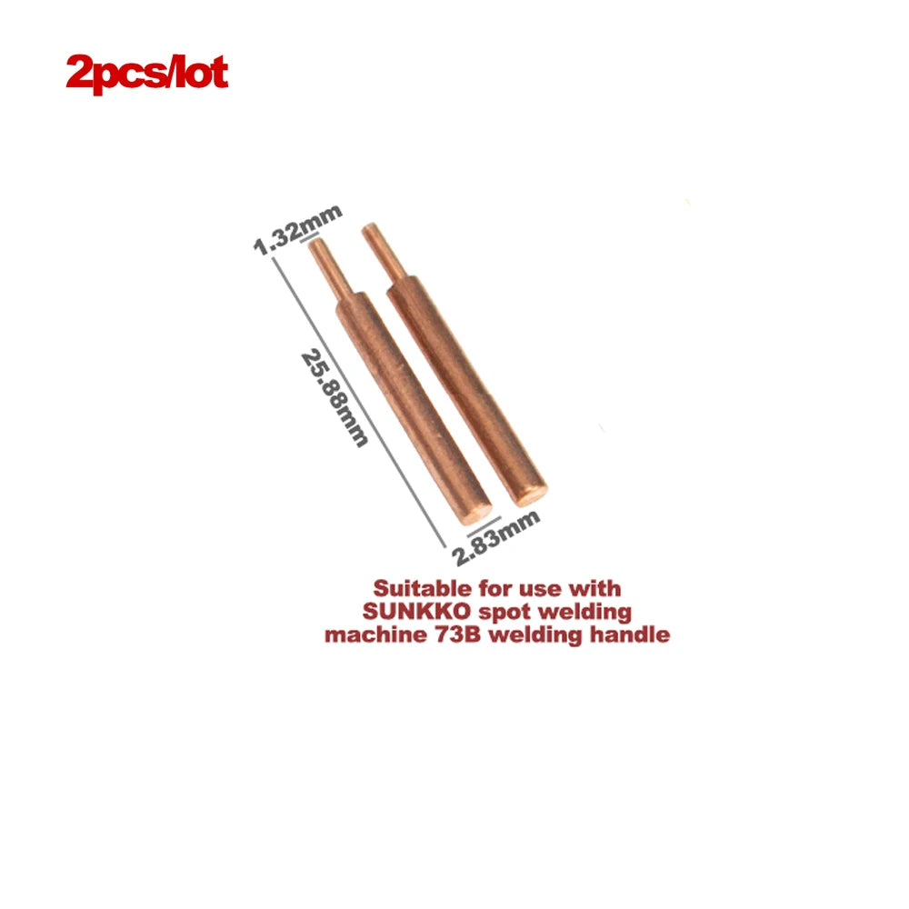 S-73B Spot Welding Pen Solder Pin & Spot Welder Welding Fixed Copper Needles Used For 737G 788H 709A 709Ad 797Dh Spot Machine