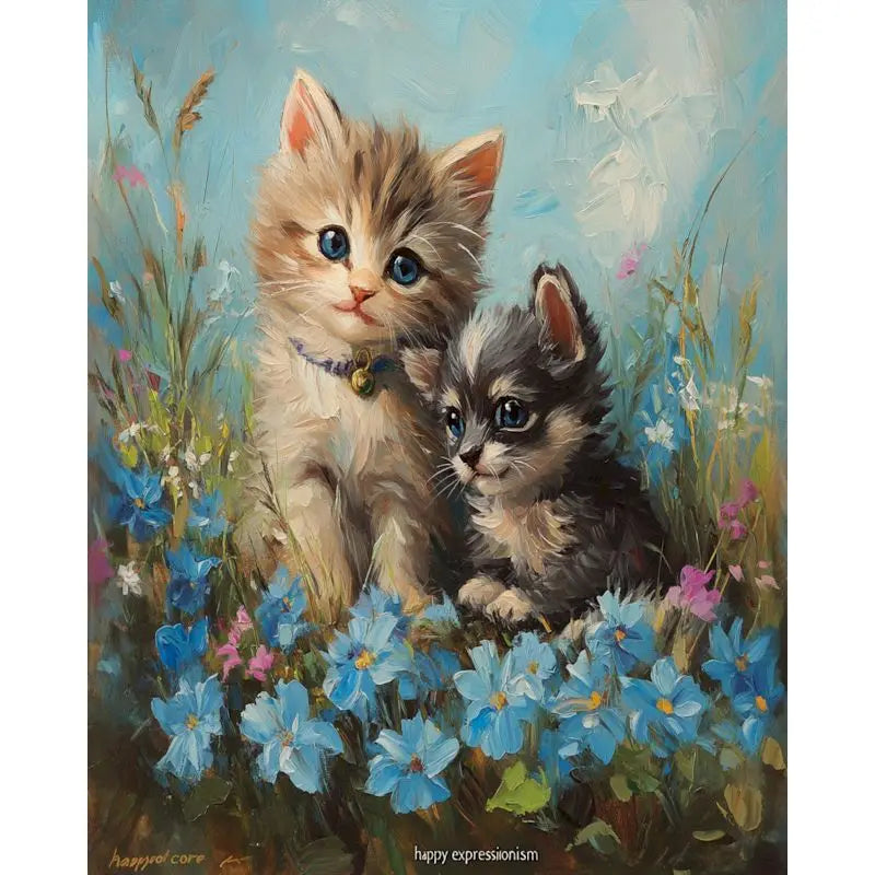 SDOYUNO Diamond Mosaic Cat Diamond Painting Full Square Round Drill Embroidery Animal Bedroom Decoration Unique Gift