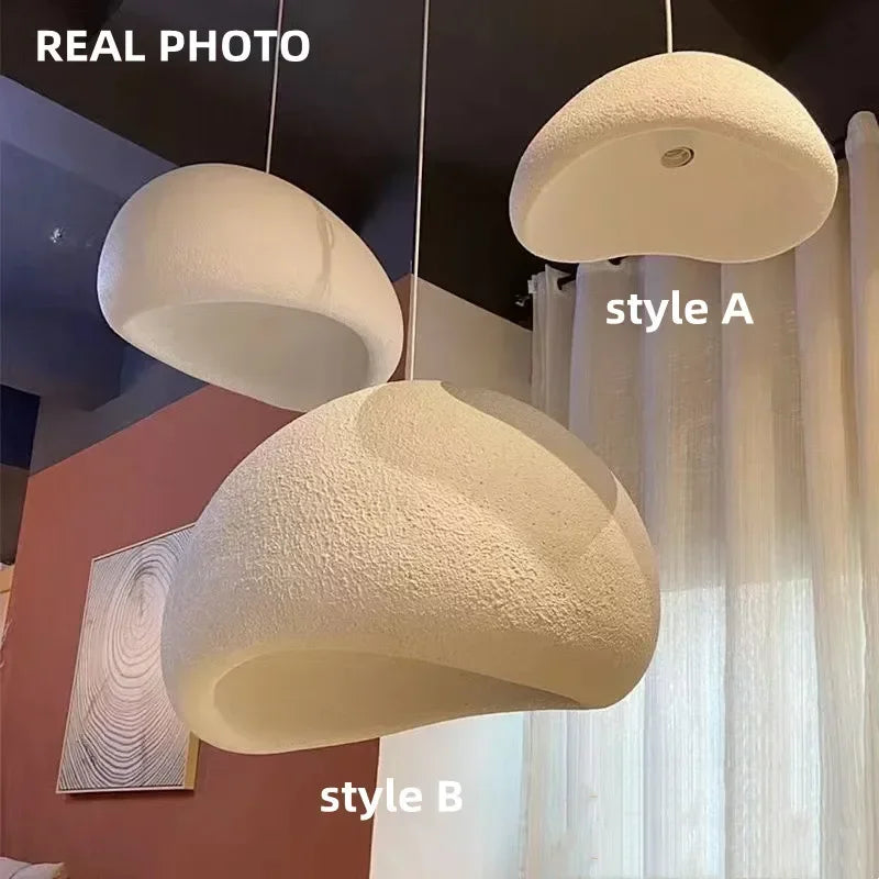 Designer Wabi-sabi Style Chandelier Cream Style Clothing Store Model Room  Restaurant Hotel Loft Villa Shop Lamp
