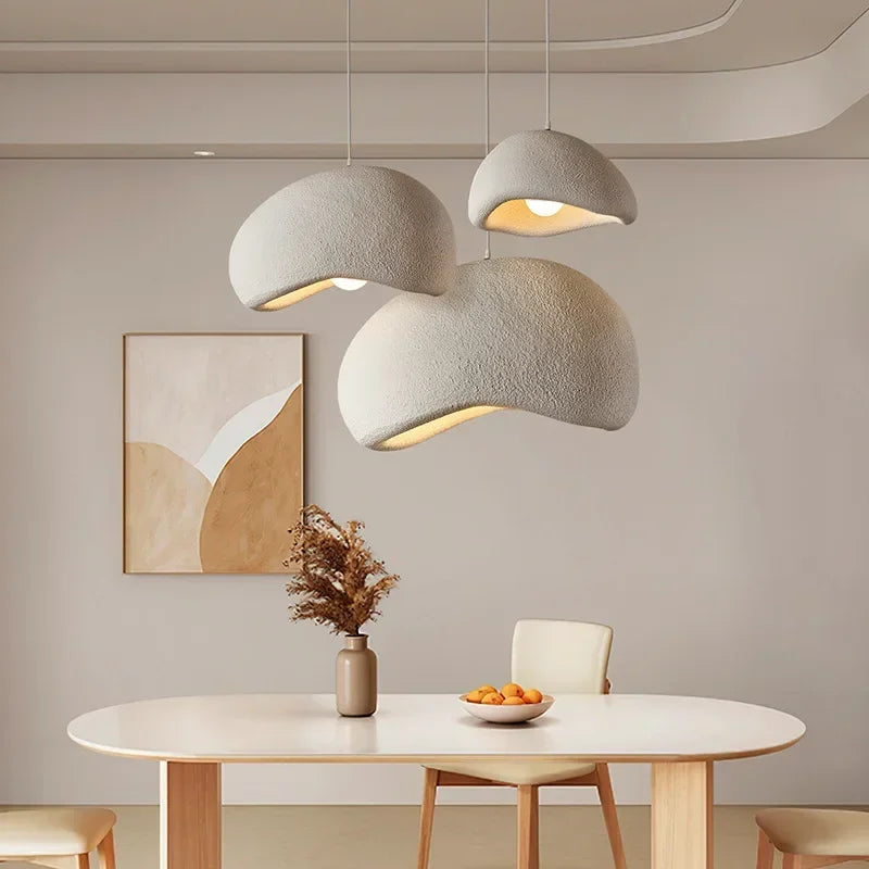 Designer Wabi-sabi Style Chandelier Cream Style Clothing Store Model Room  Restaurant Hotel Loft Villa Shop Lamp