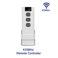 Tuya Smart WiFi Curtain Switch Blind Rolling Shutter RF433MHz Remote Control For Smart Life App Support Google Home Alexa