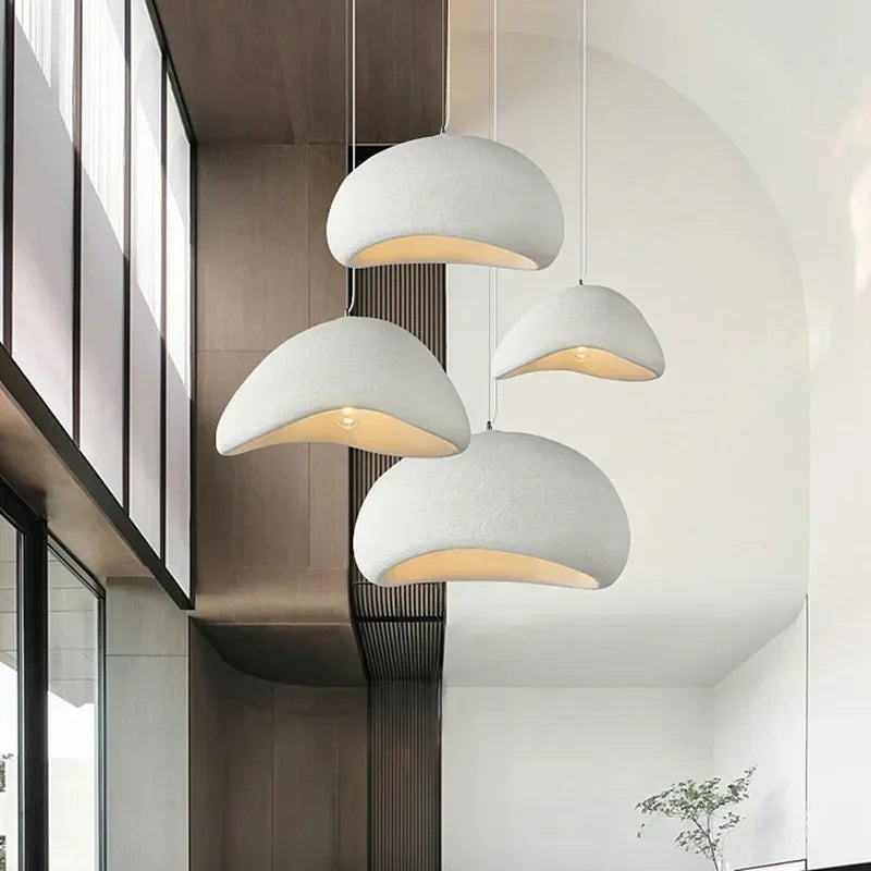 Designer Wabi-sabi Style Chandelier Cream Style Clothing Store Model Room  Restaurant Hotel Loft Villa Shop Lamp